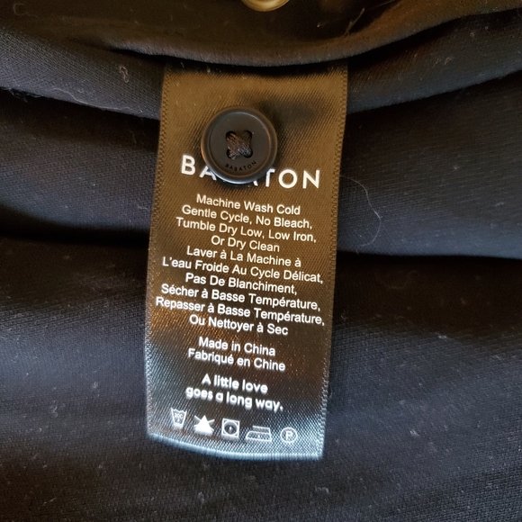 BABATON | Kahlo Robe Mid Length Black Blazer Jacket (Size XS) - Picture 14 of 15